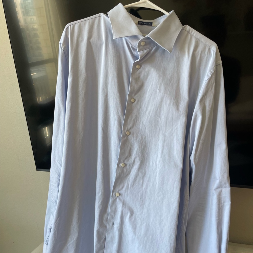 Egyptian Cotton Suit Supply Slim Fit Formal Dress Shirt Button Up